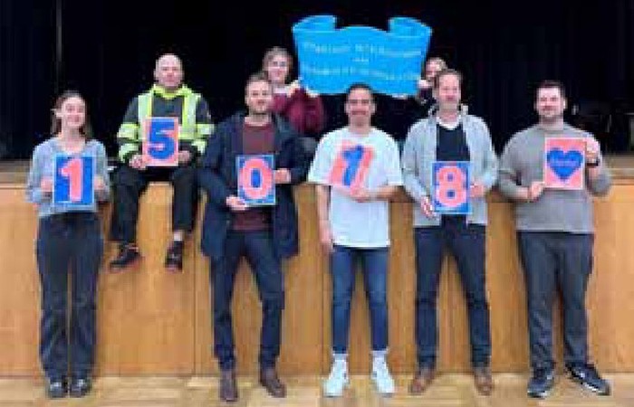 Riesiges Engagement des Humboldts für "Die warme Dusche für die Straße"